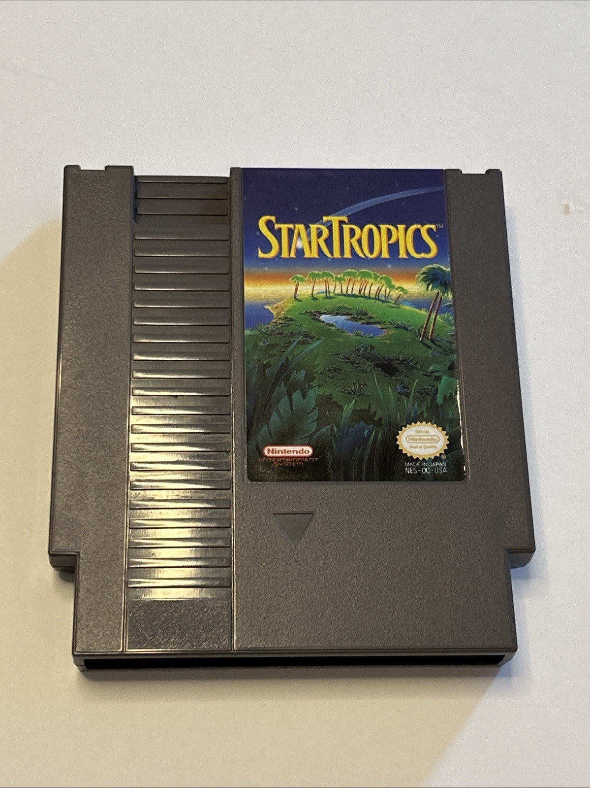 StarTropics – Nintendo NES (1990) – Complete in Box (CIB) W/ Box Manual Letter