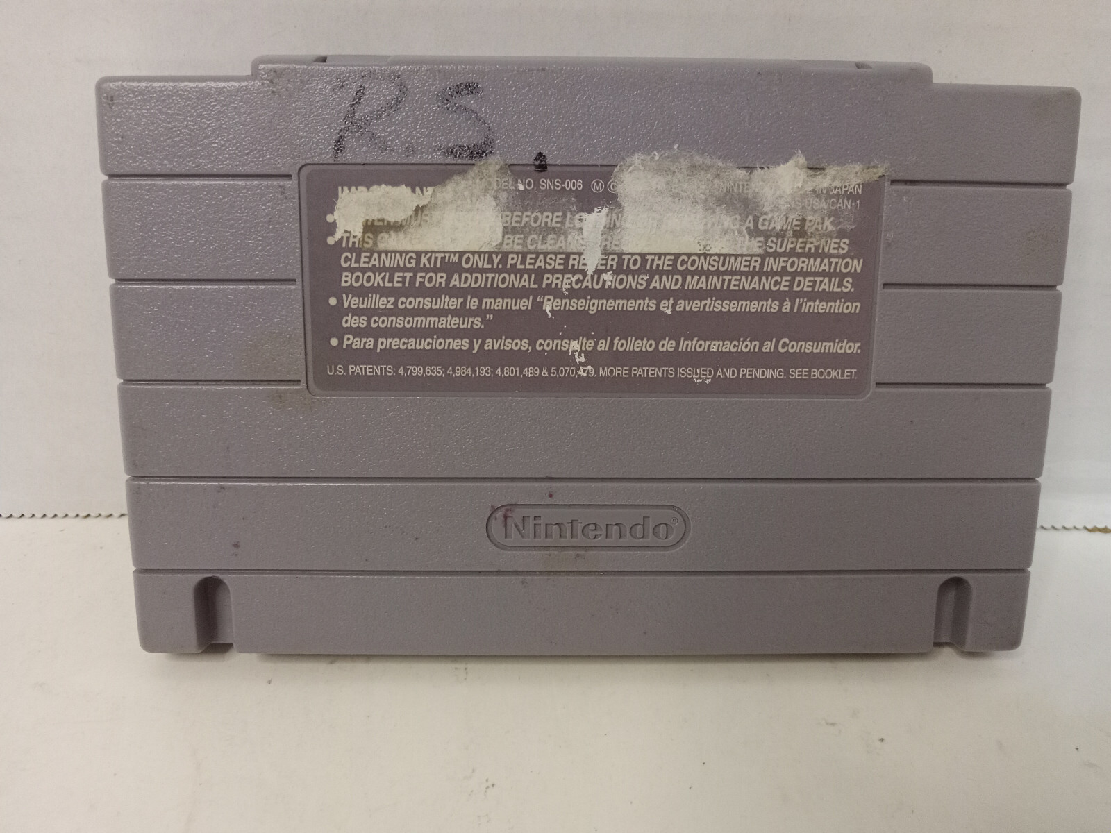 SNES Dennis the Menace Super Nintendo Tested