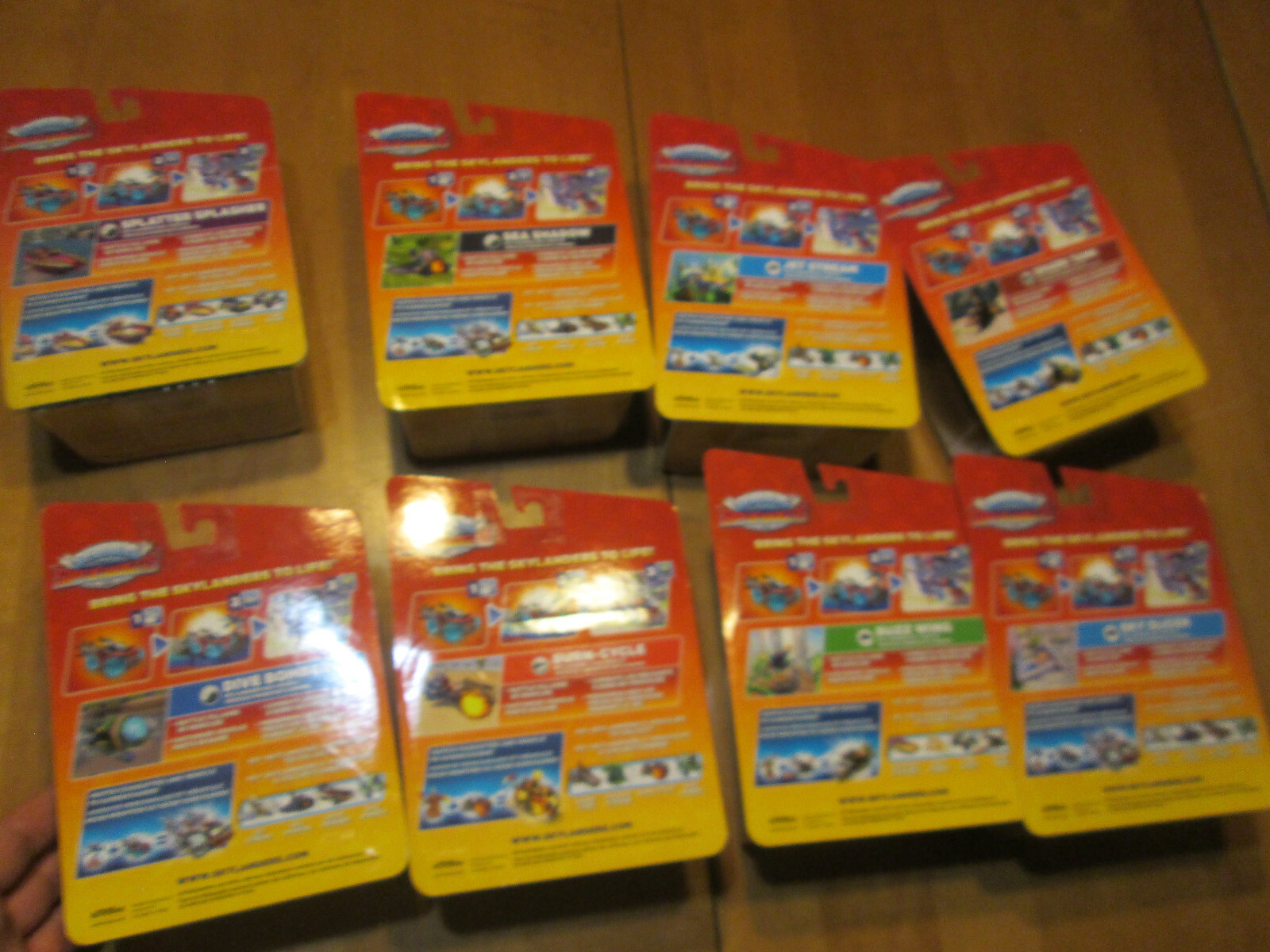Skylanders SuperChargers LOT 8 BUZZ WING, JET STREAM, SEA SHADOW, SKY SLICER +++