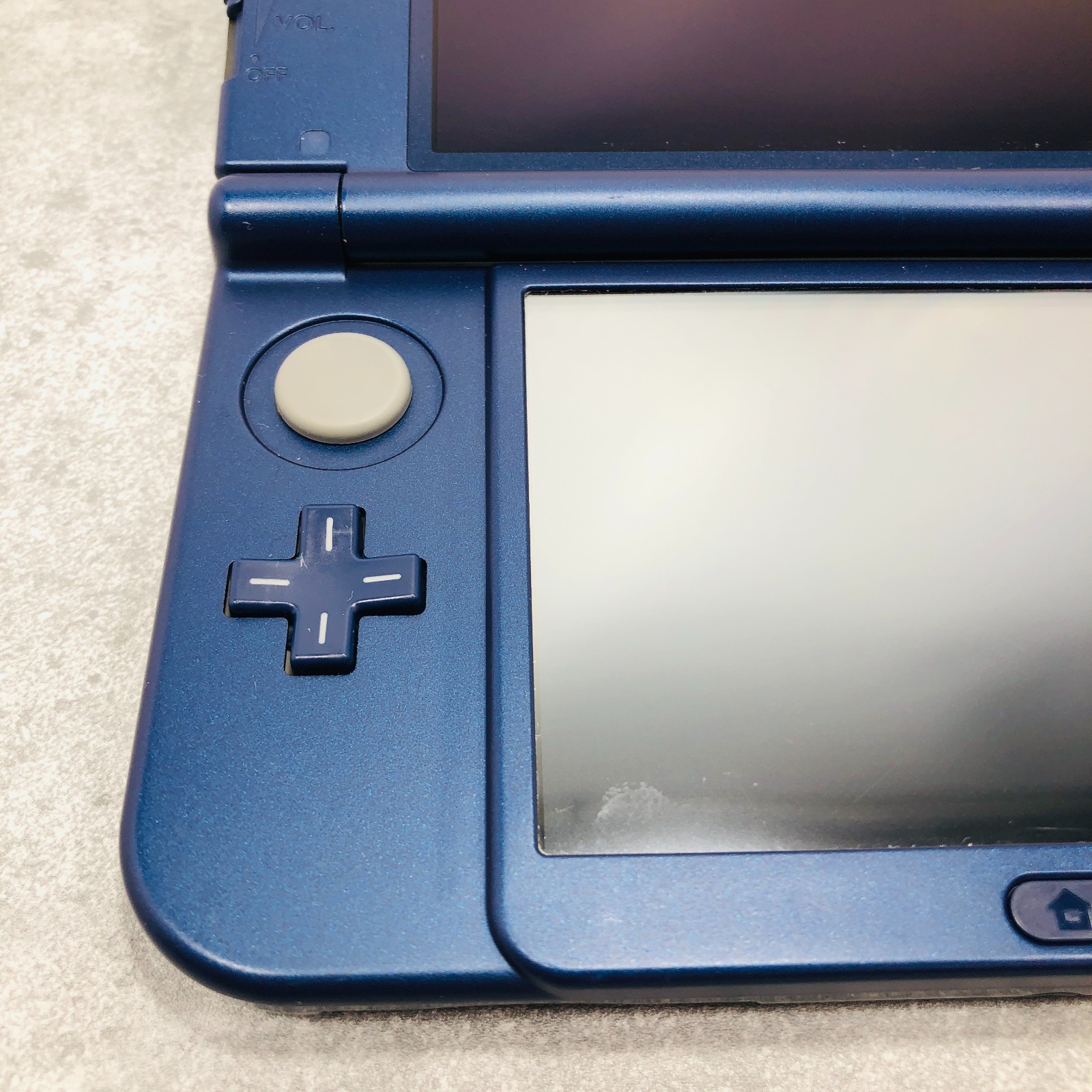 [Top IPS / EX+3] New Nintendo 3DS LL XL Metallic Blue console Japan NTSC-J 06-02