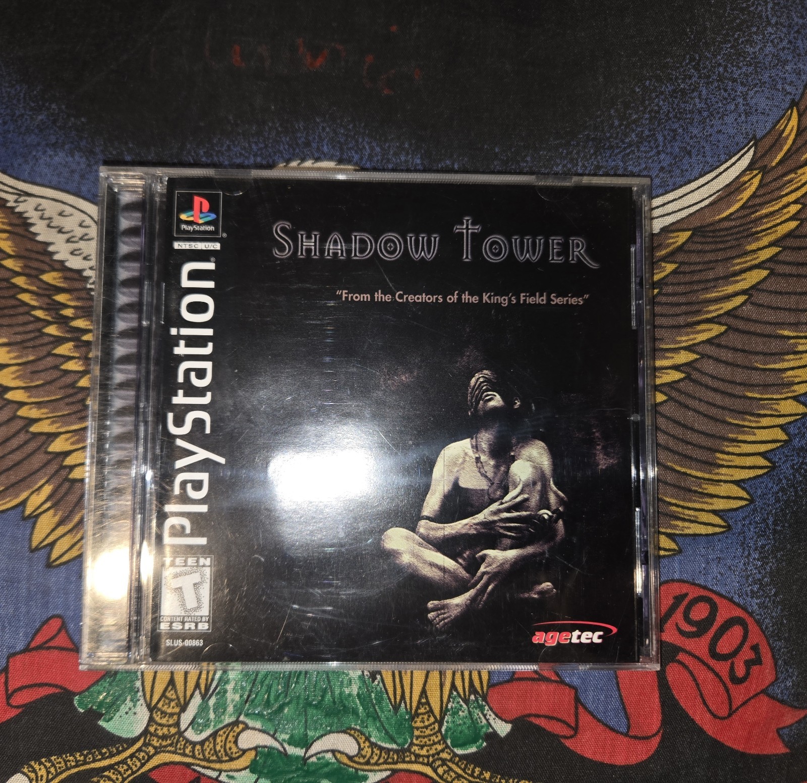 Shadow Tower PlayStation PS1 FromSoftware CIB Complete – Tested