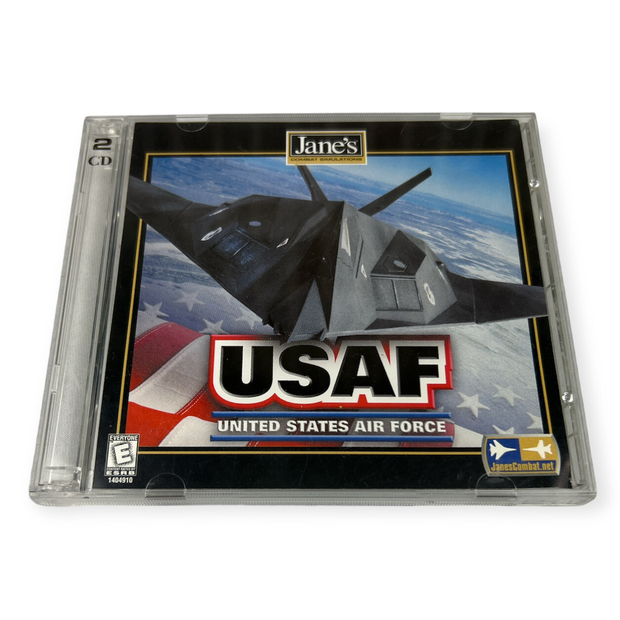 USAF United States Air Force Jane’s Combat Simulations 1999 PC 2 Disc Set Win 98