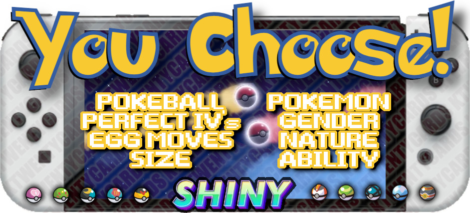 CUSTOM SHINY EGGS BEST EGG 6IV Pokemon Scarlet & Violet