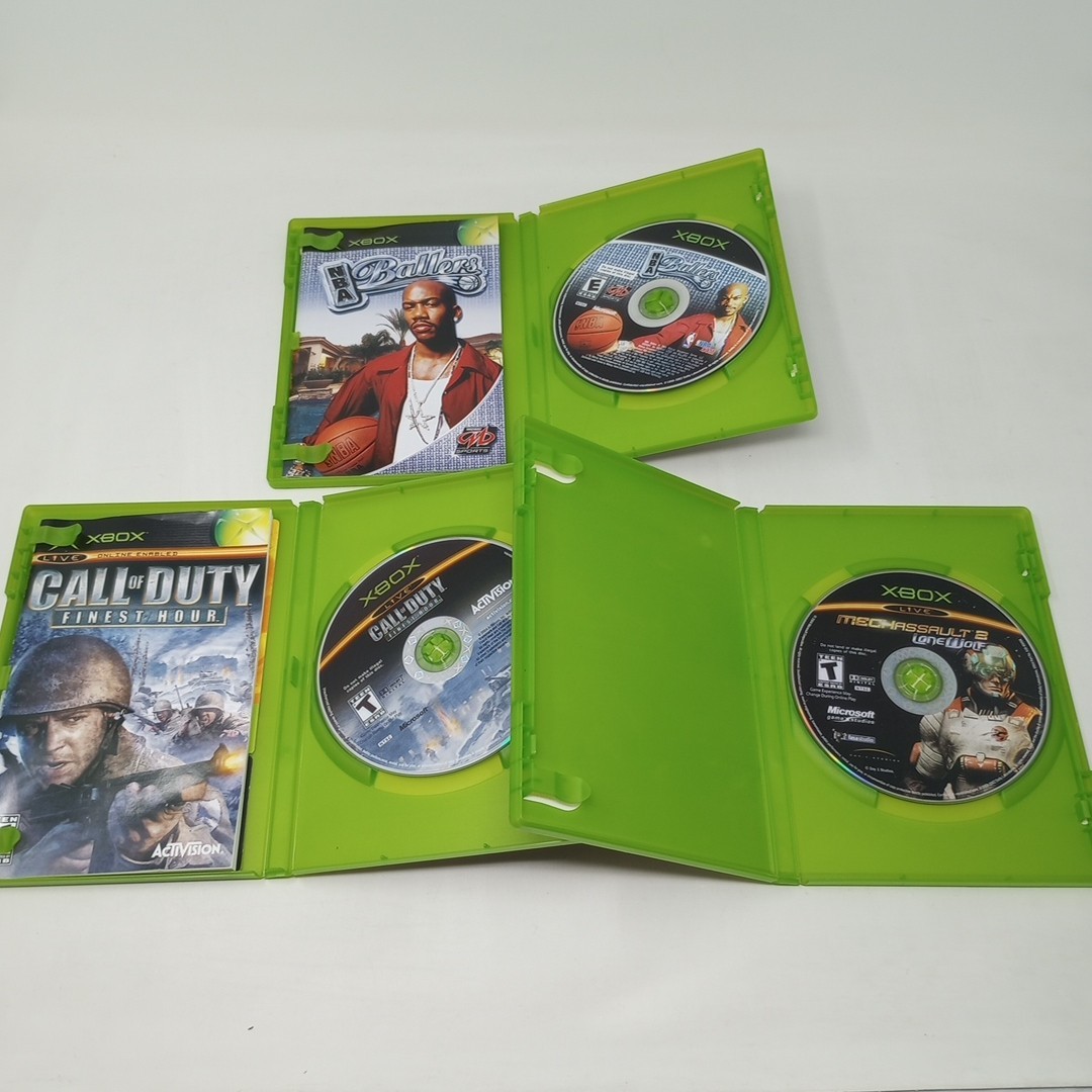 Lot Of 21 OG XBOX Games With Cases (UNTESTED) See Pics!