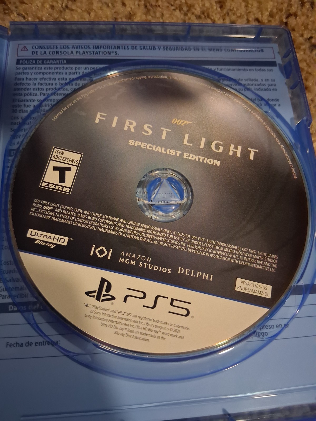 007 First Light – Sony PlayStation 5