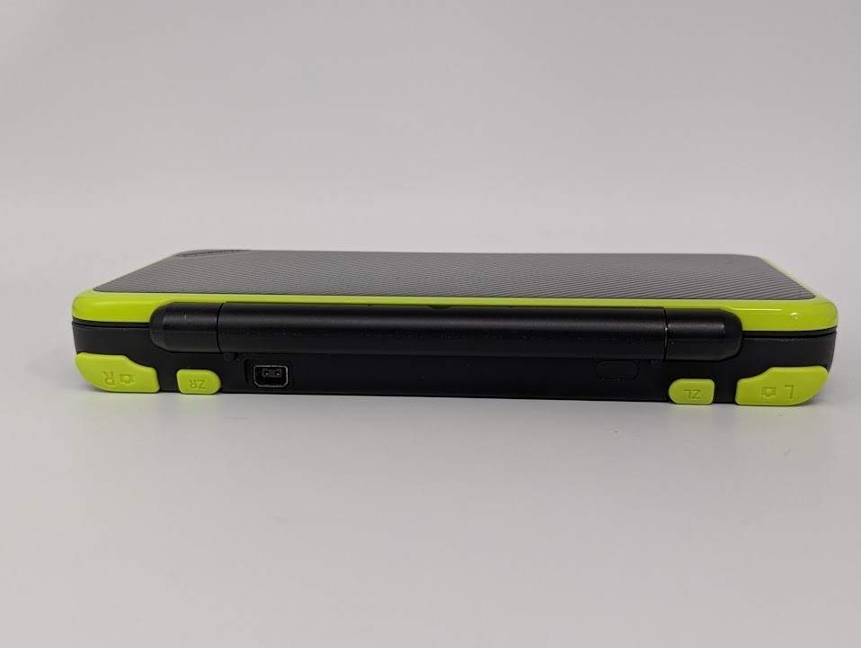 B310 Nintendo new 2DS console LL XL Lime Green x Black Japan w/adapter fx