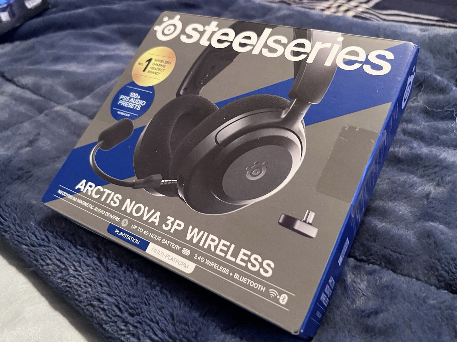 SteelSeries Arctis Nova 3P Wireless Gaming Headset PlayStation New