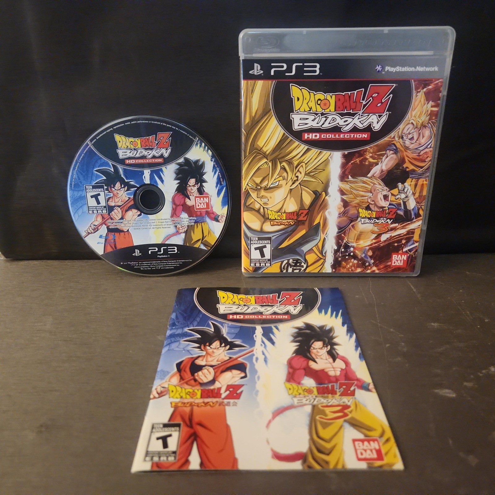 Dragon Ball Z Budokai HD Collection Sony PlayStation 3 PS3 Game CIB