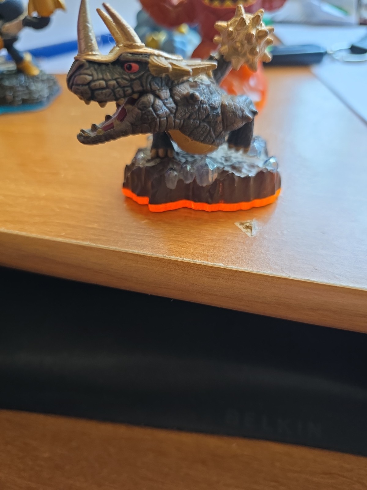 Bash Skylanders Giants Series 2 Figure RARE Dinosaur