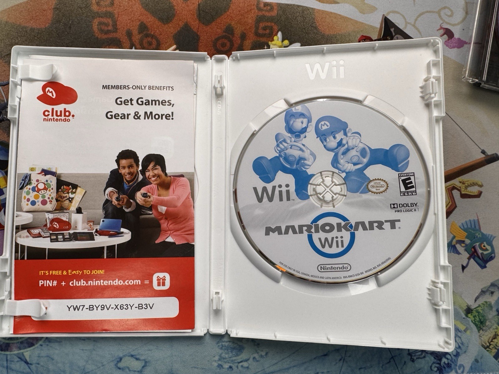 Mario Kart Wii (Nintendo, 2008) CIB Tested And Working