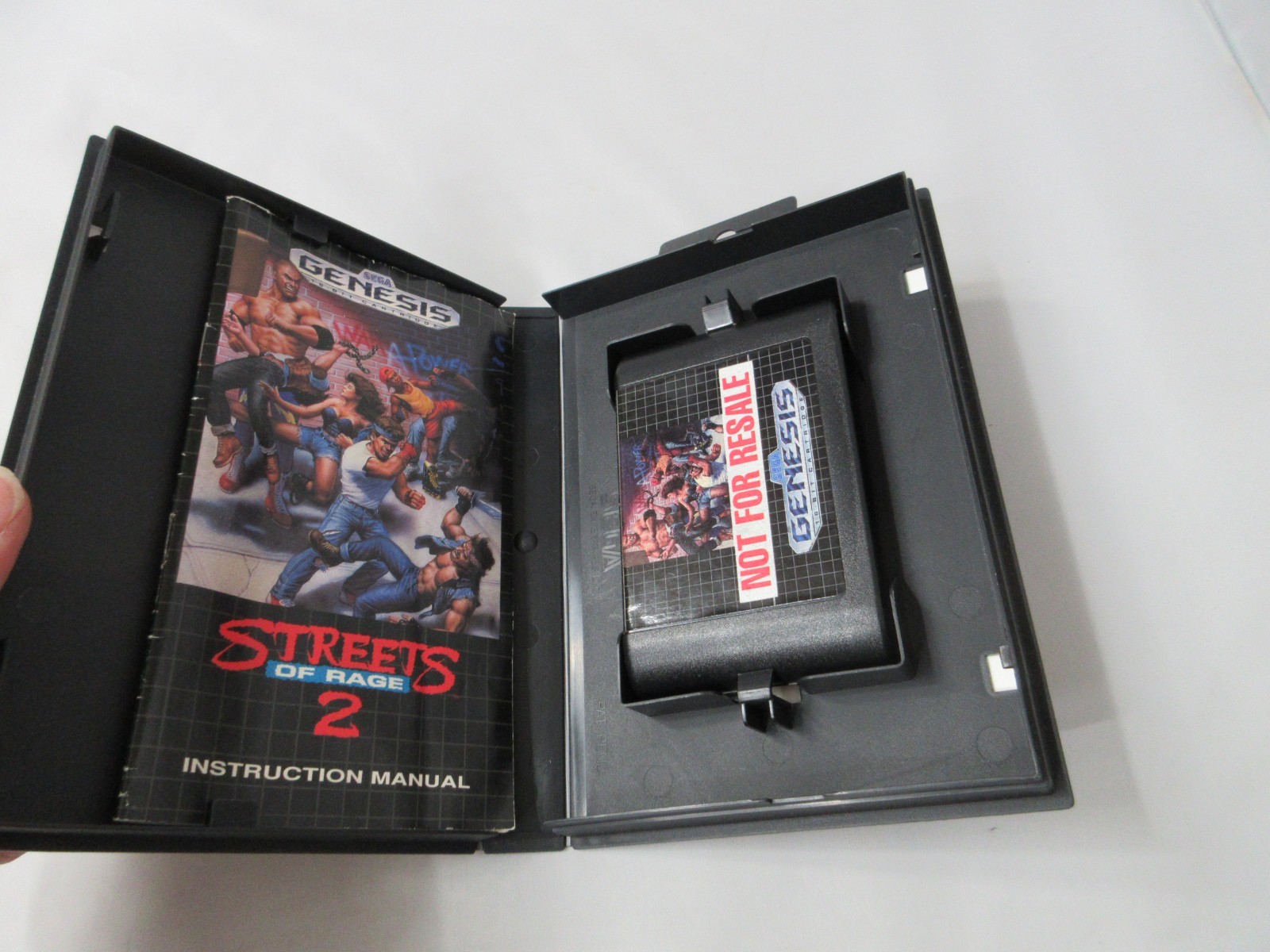 Streets of Rage 2 (Sega Genesis, 1992) (Not For Resale) TESTED! Complete :)