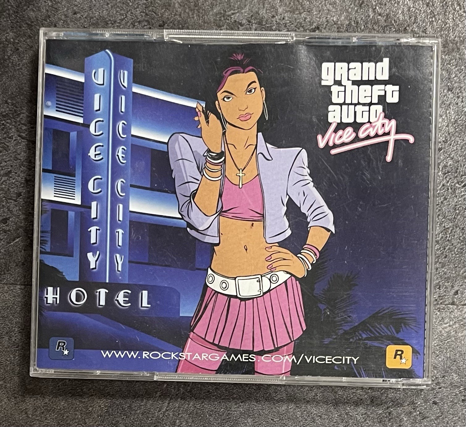 Grand Theft Auto Vice City PC Box With Map Manual GTA No Game Disc Included