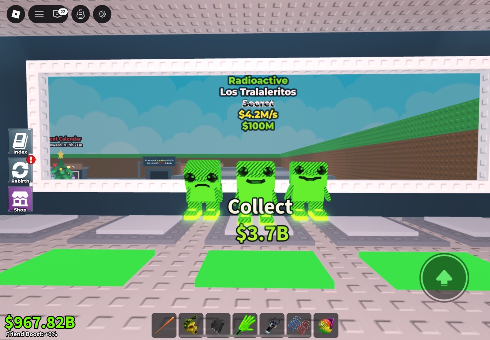 Steal a Brainrot Secret | 4.2M/S | Los Tralaleritos | Radioactive