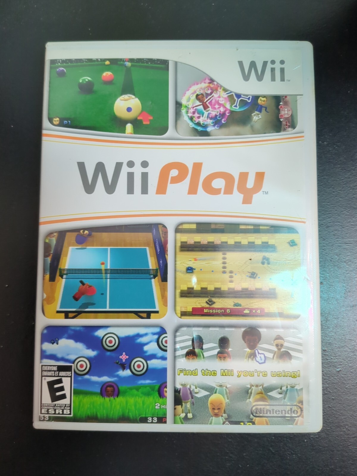 Wii Play Nintendo Wii Case Only