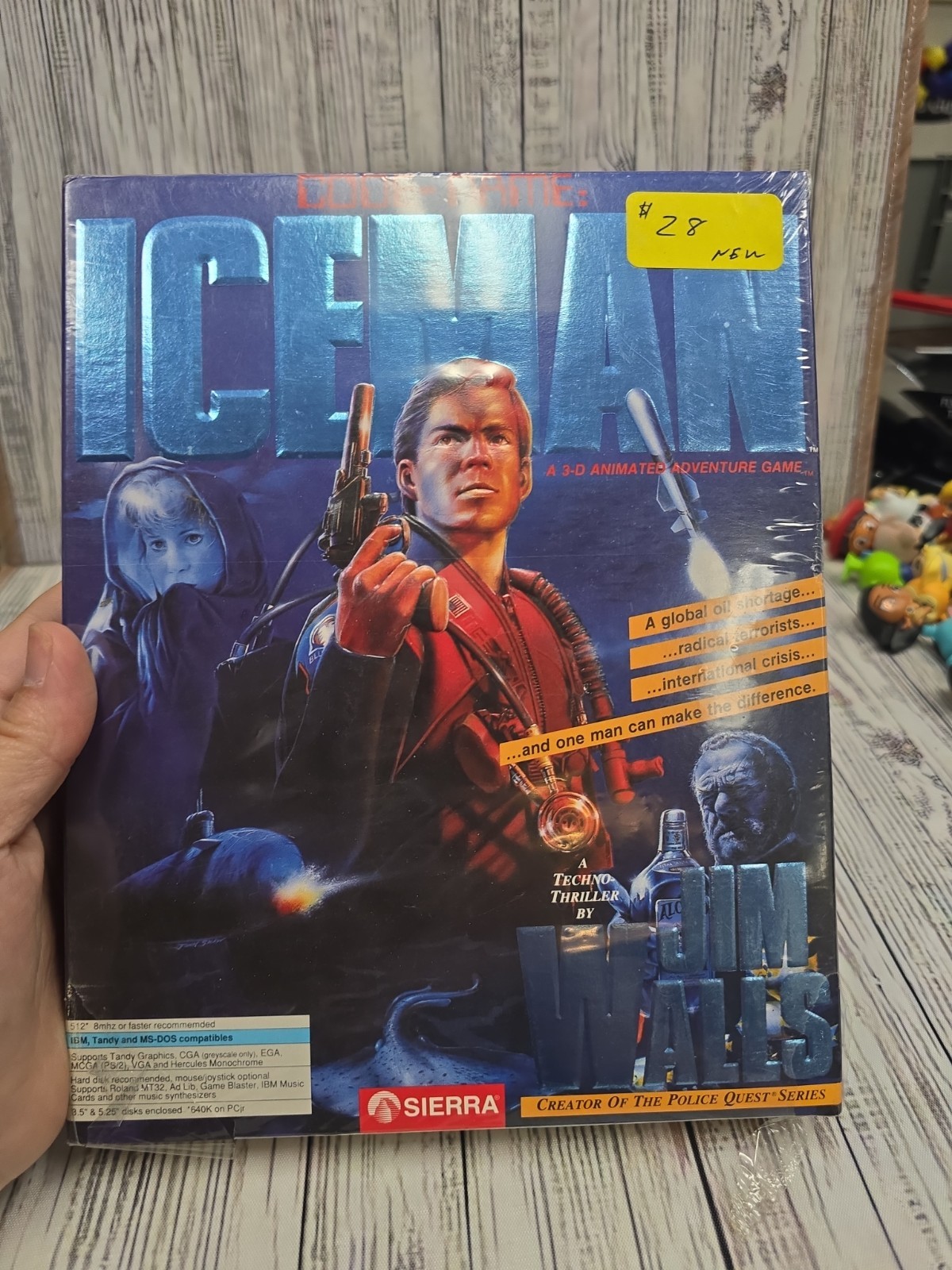 Code-name: Iceman 3.5″ & 5.25″ (PC, 1990) T50