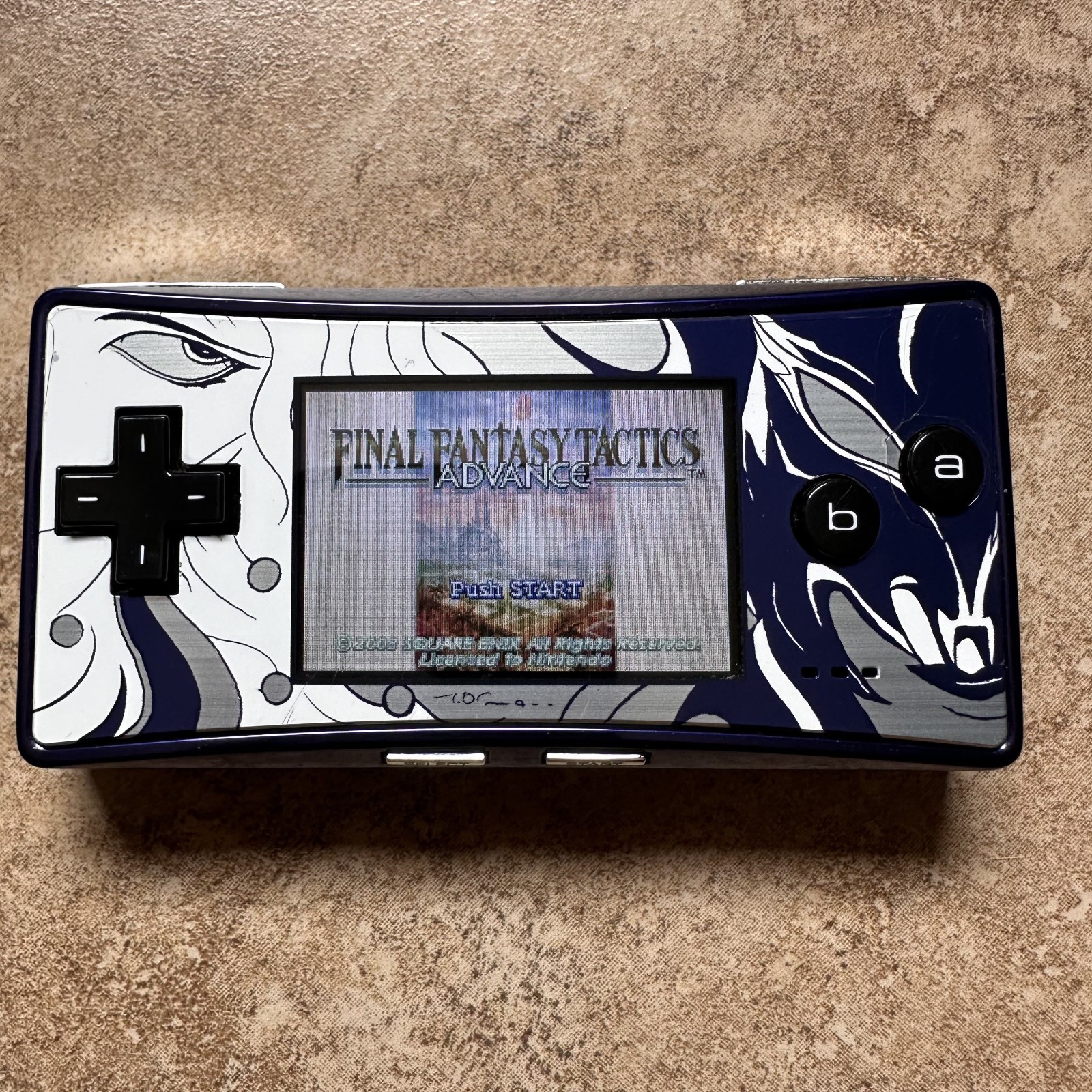 Nintendo Game Boy Micro – Limited Edition Final Fantasy IV Handheld – USED