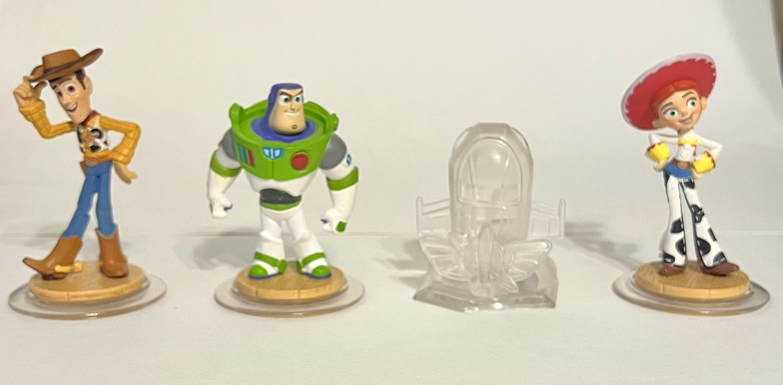 Disney Infinity Toy Story Jessie Buzz Woody Crystal Figures 1.0