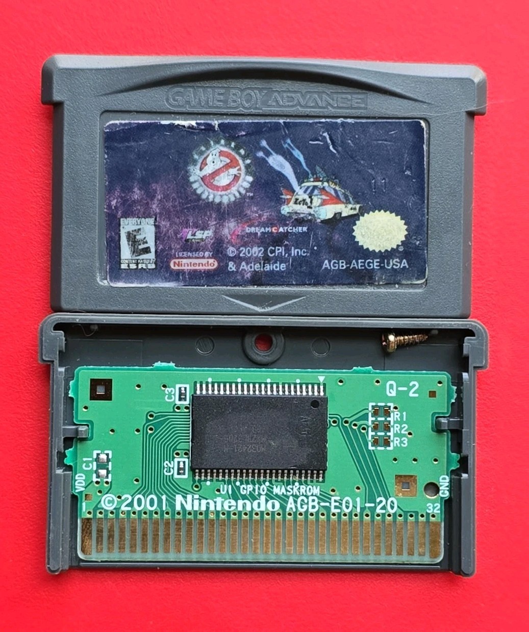 Extreme Ghostbusters Game Boy Advance Nintendo GBA 80’s Movie Slimer Proton Pack
