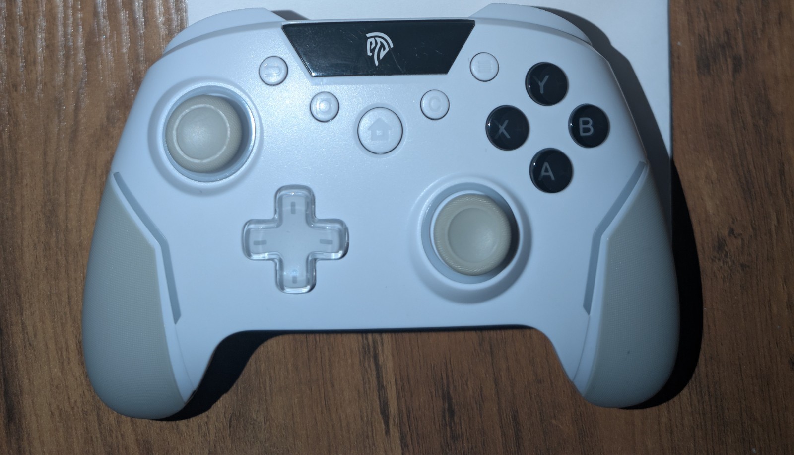 EasySMX X20 Wireless Gaming Controller RGB Backlit White, 2-Way Trigger Lock