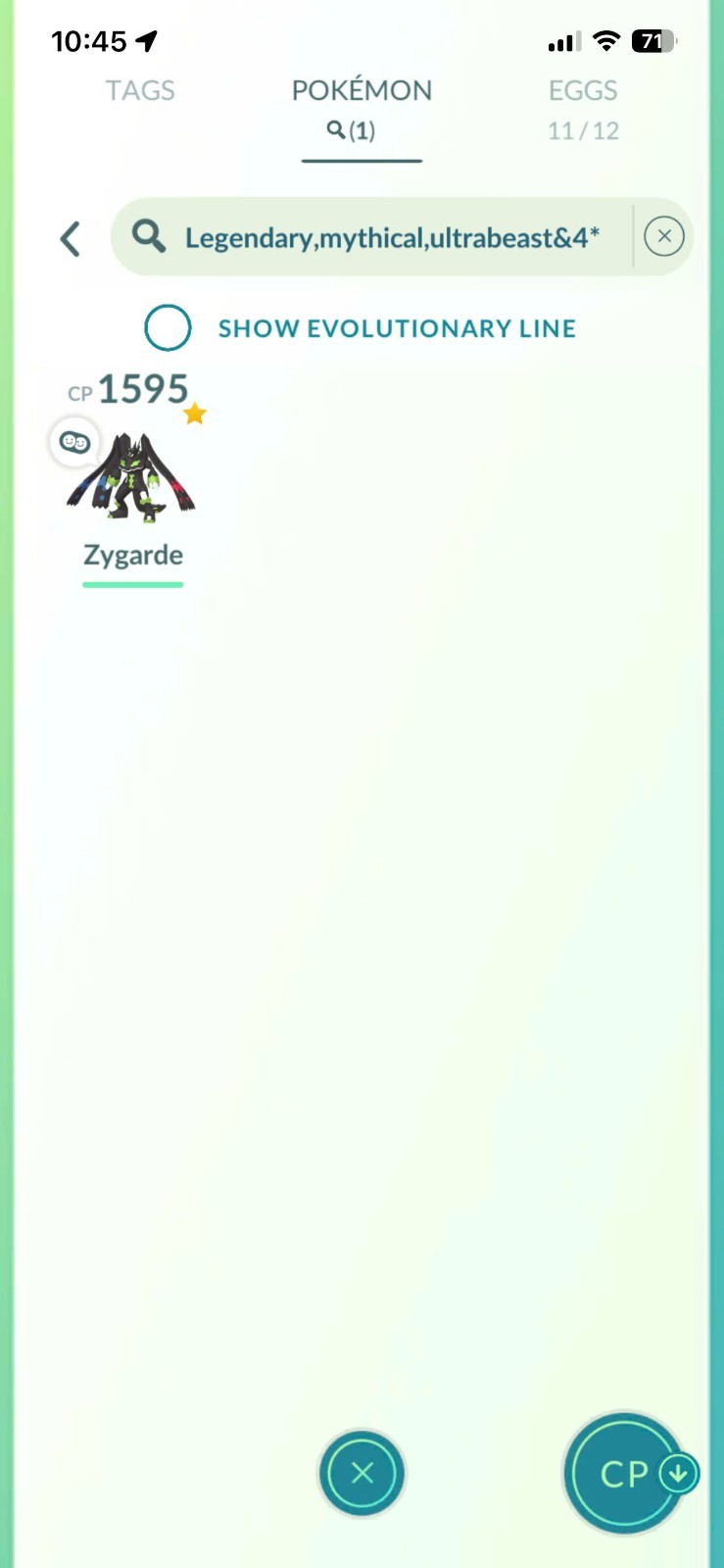 Hundo Zygarde Complete form A.C.C ✨ LvL70 with 01 Master Ball