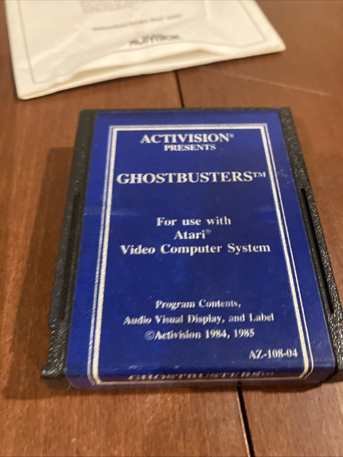 Atari 2600 Ghostbusters:CIB, Box, Manual, and Game, Tested and Working