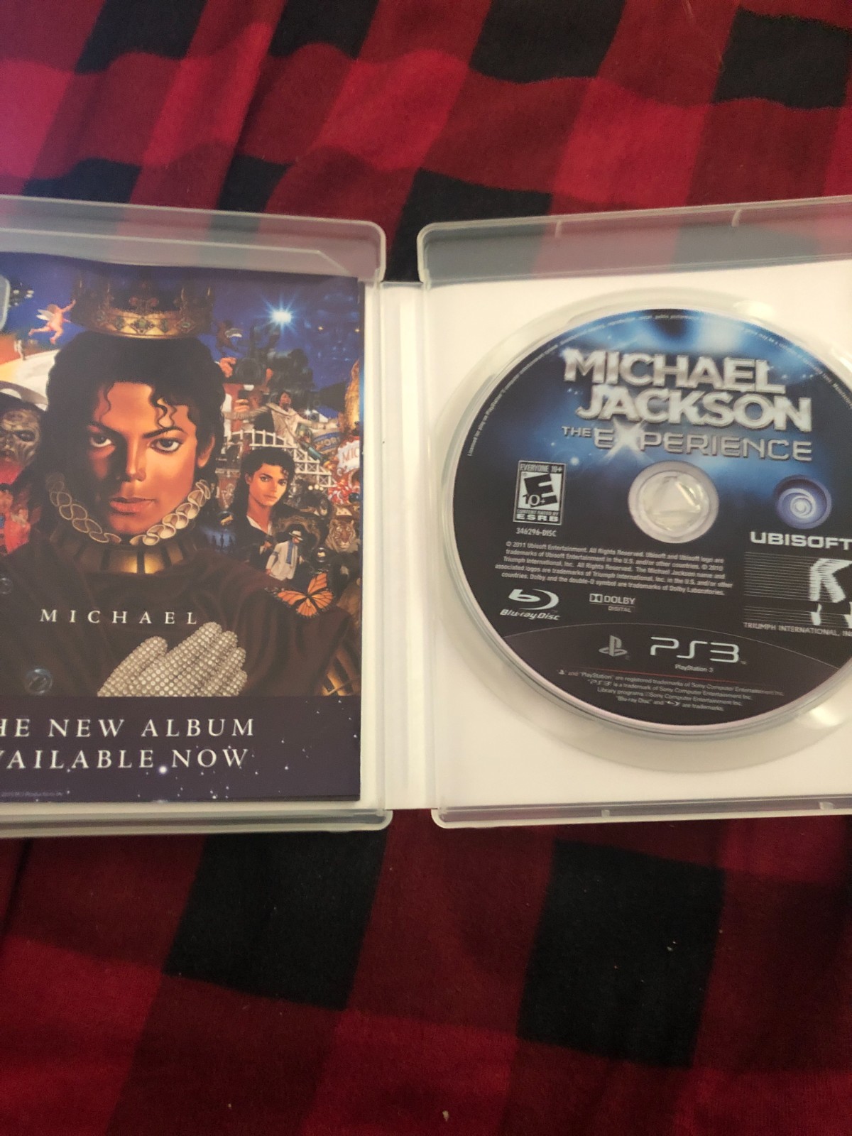 Michael Jackson The Experience Sony Playstation 3 2011 Case Manual Disc Great