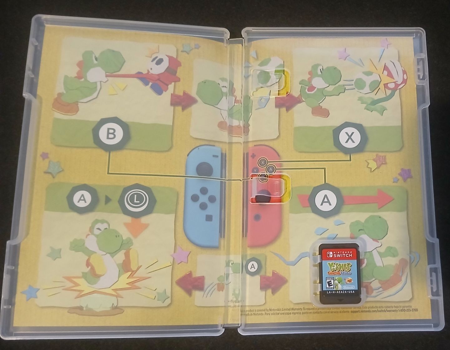 Yoshi’s Crafted World (Nintendo Switch, 2019) *FREE SHIPPING*