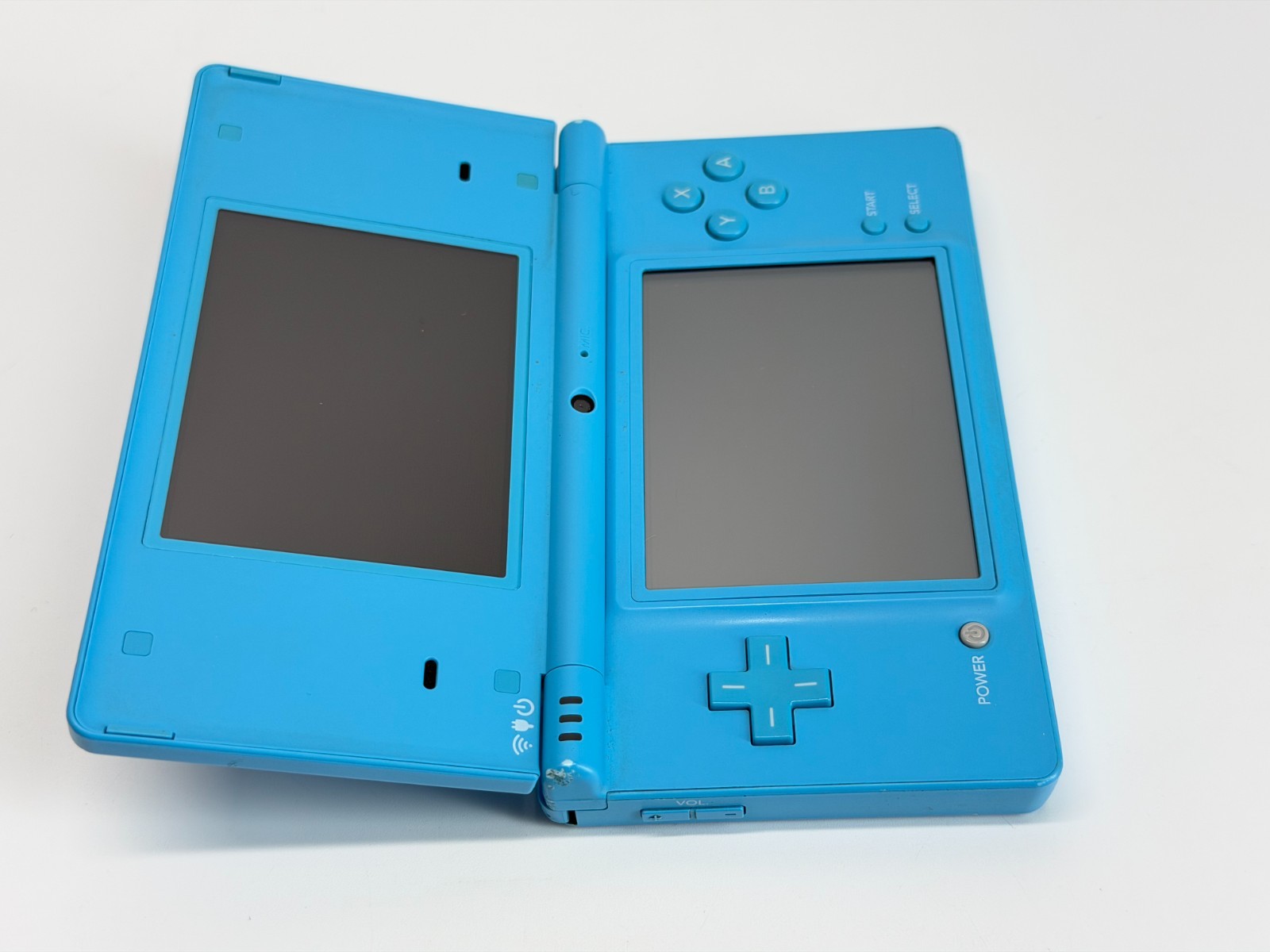 Nintendo DSi Light Blue Handheld System Bundle w/ Mario 64 * TESTED *