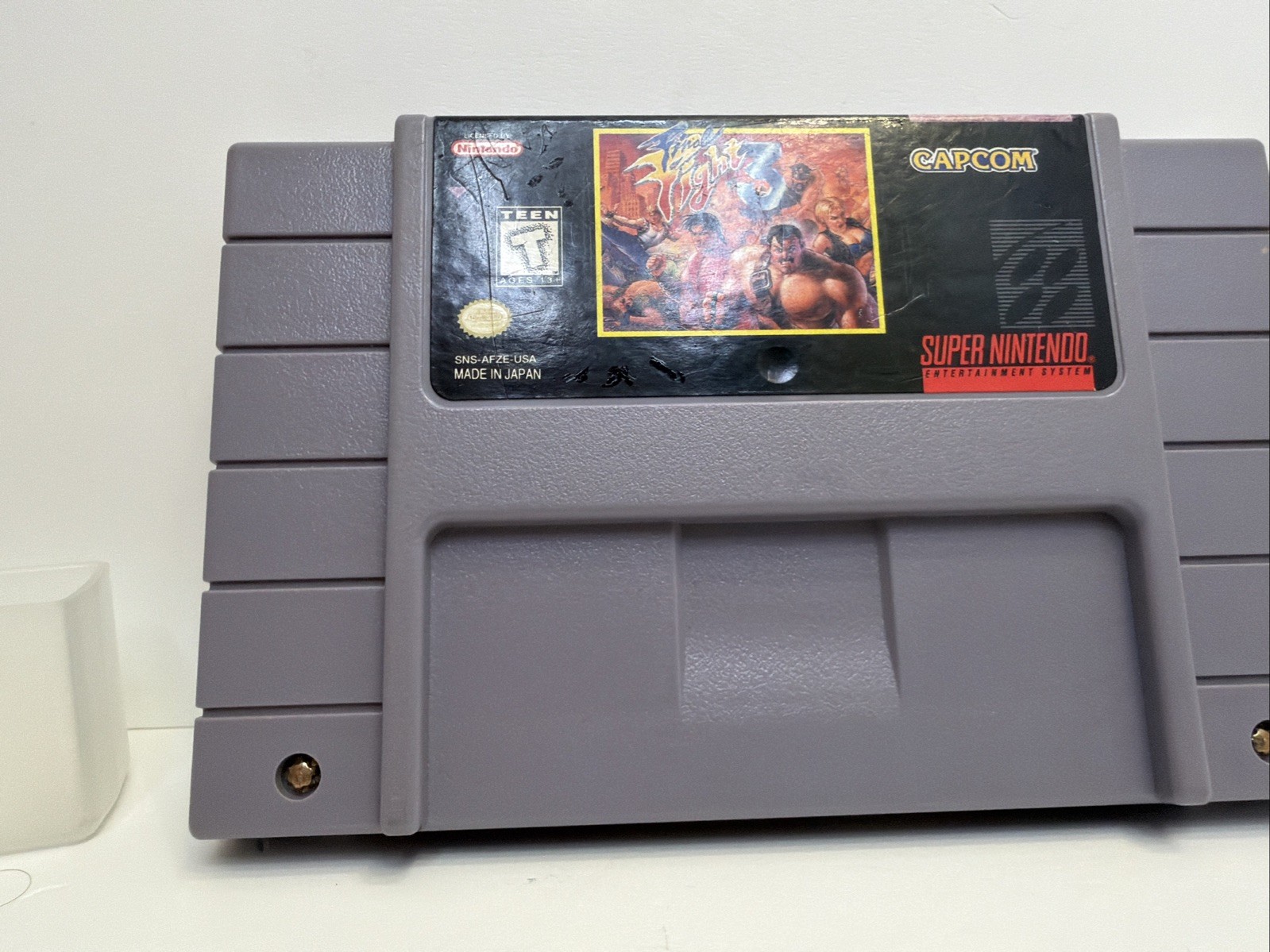 Final Fight 3 Super Nintendo Game SNES Authentic Tested NICE! w/ Dustcover