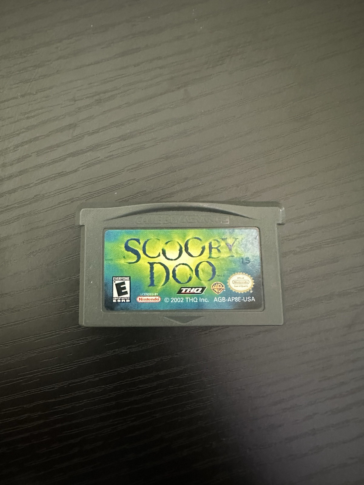Scooby Doo Nintendo Gameboy Advance GBA 2002 Video Game Shaggy Cartridge Only