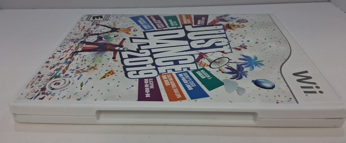 Nintendo Wii Just Dance 2019 Complete Game Case & Insert, Tested & Working