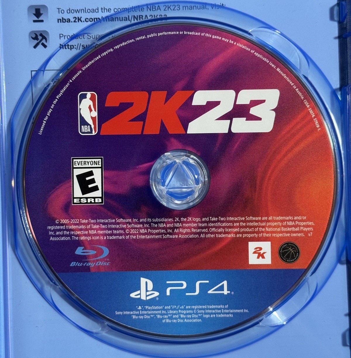 NBA 2K23 Michael Jordan Edition Sony PlayStation 4 Mint 📀 Unused Codes – Tested