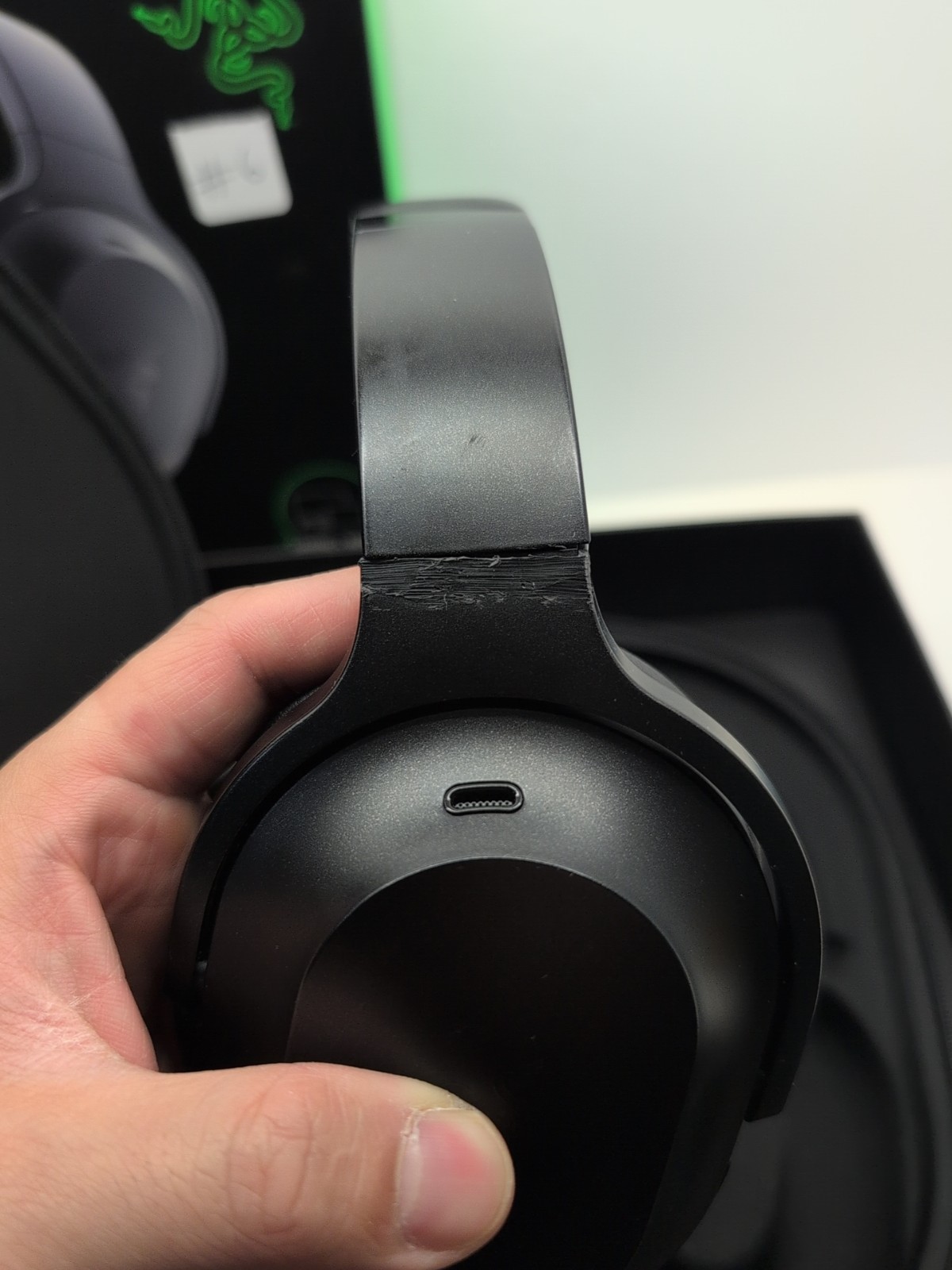 Razer Barracuda Pro Wireless Gaming Headset for PC/Console Hybrid ANC W/ Box #6