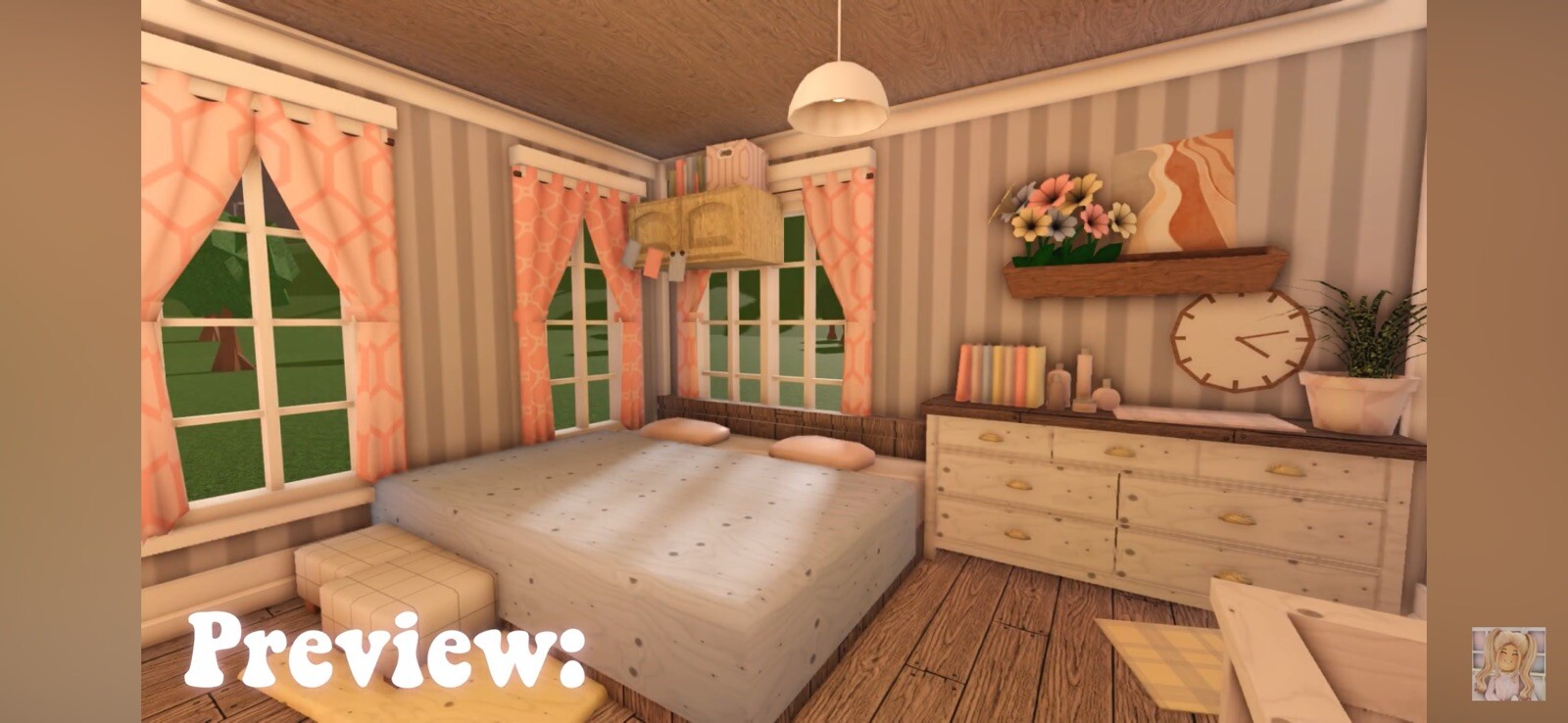 BLOXBURG SPRING COTTAGECORE FAMILY HOUSE.FAST BUILDER CHEAP SERVICE