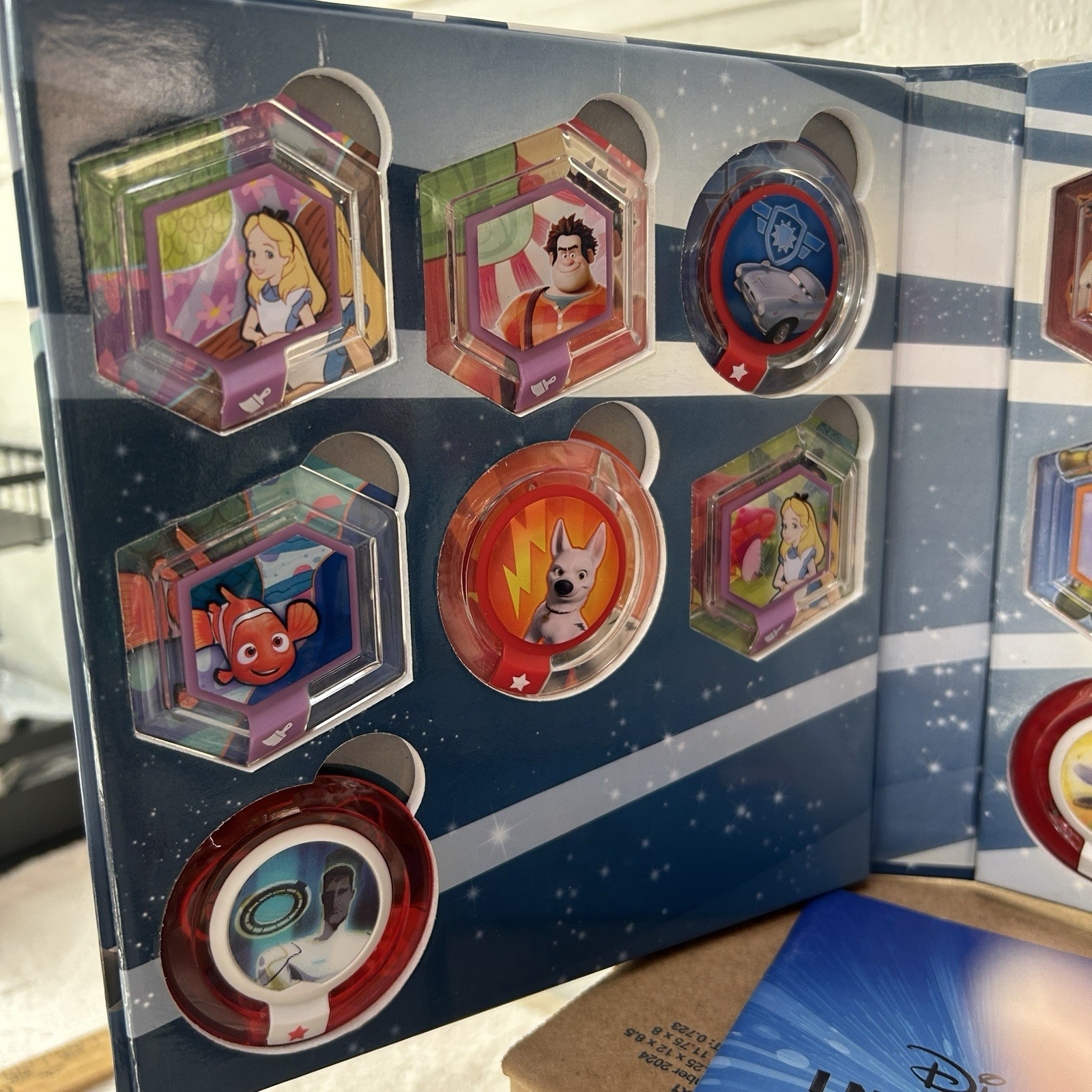 Disney Infinity Originals Power Disc Album Book Storage Case 3 Discs