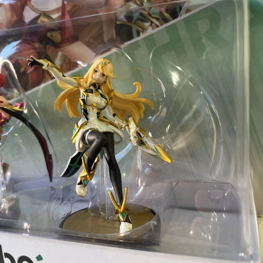 amiibo Super Smash Bros. Pyra Mythra Double Set Homura Hikari Nintendo