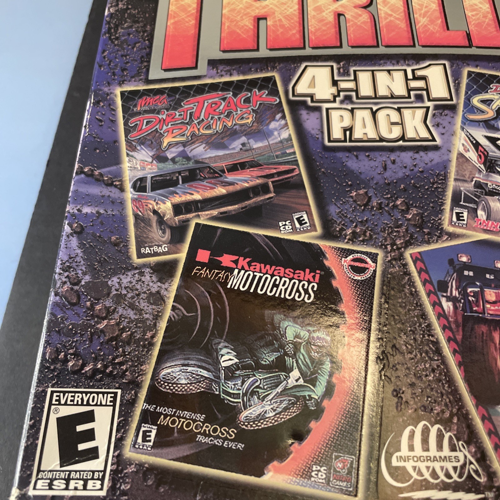 NIB Dirt Thrills PC/CD ROM Games 4-In-1 Pack Dirt Racing 2000