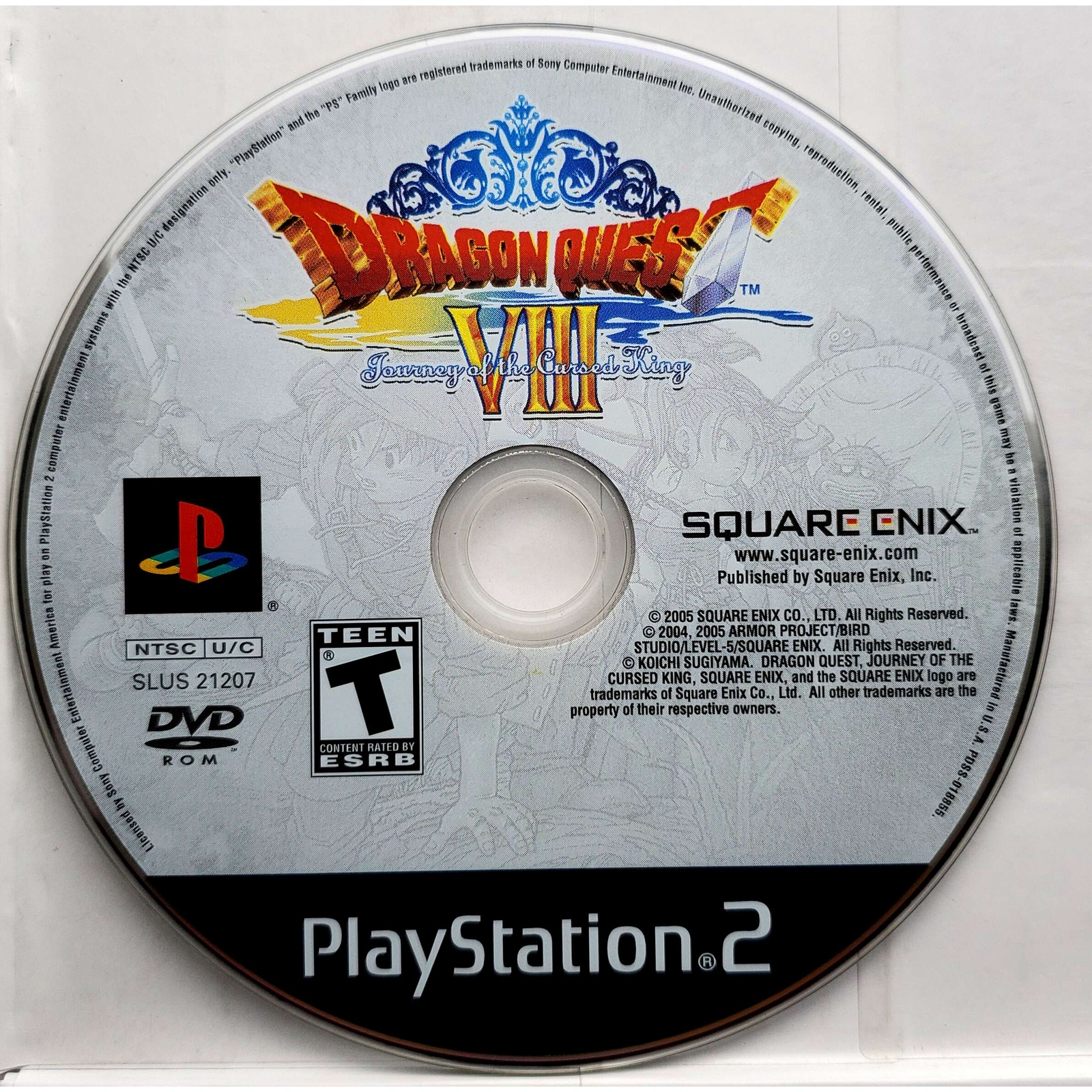 Dragon Quest VIII Journey of the Cursed King – Sony Playstation 2 Pristine PS2
