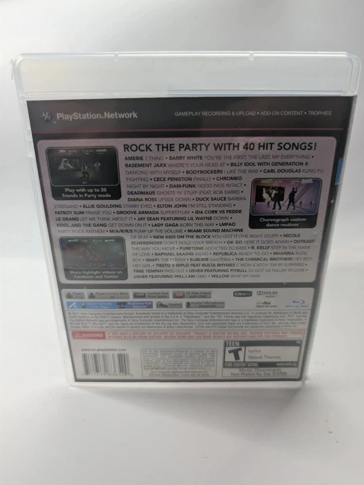 Everybody Dance (Sony PlayStation 3, 2011)