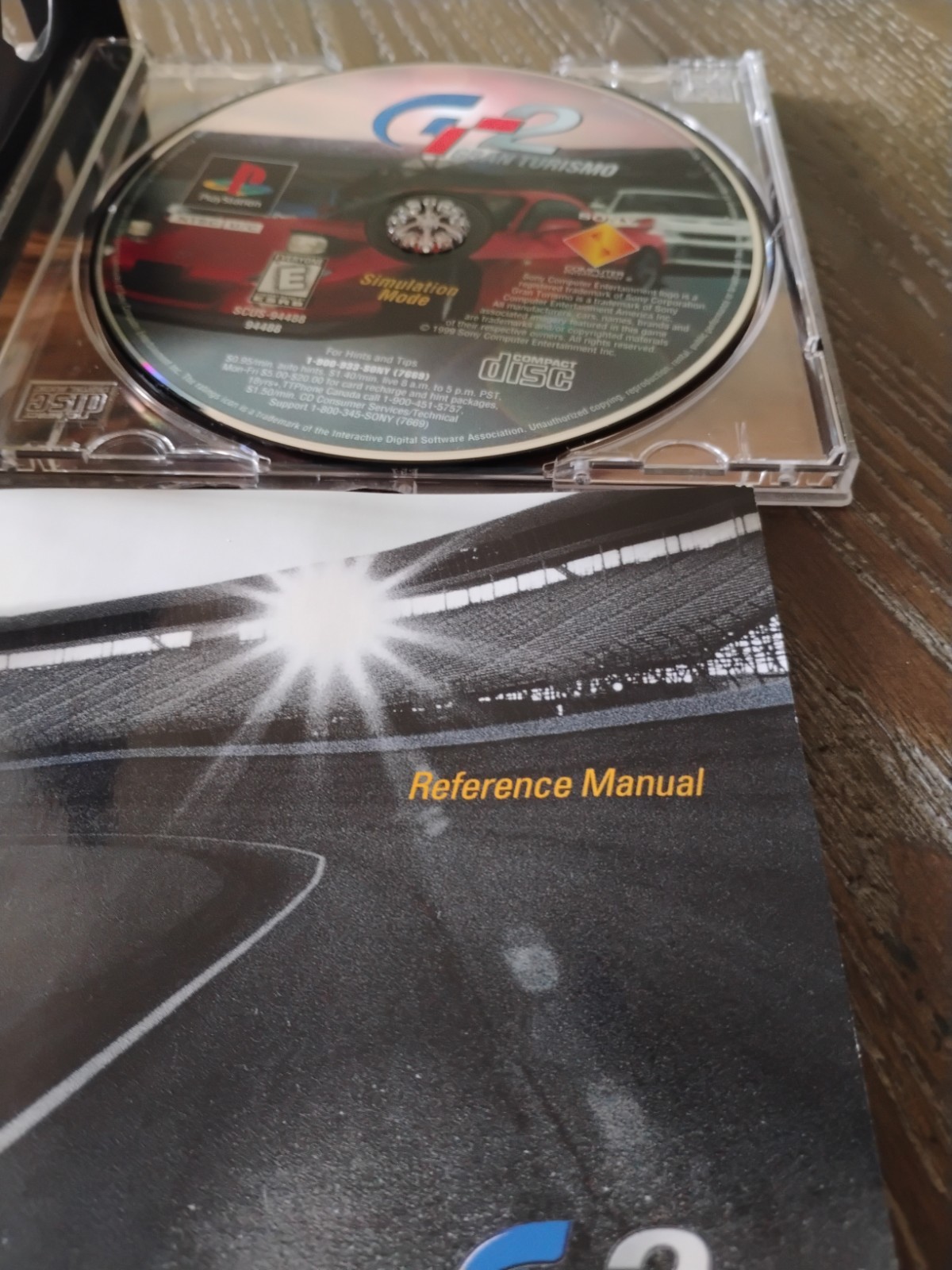 Gran Turismo 2 Black Label Playstation PS1 CIB Both Manual 2 Game Discs Tested!