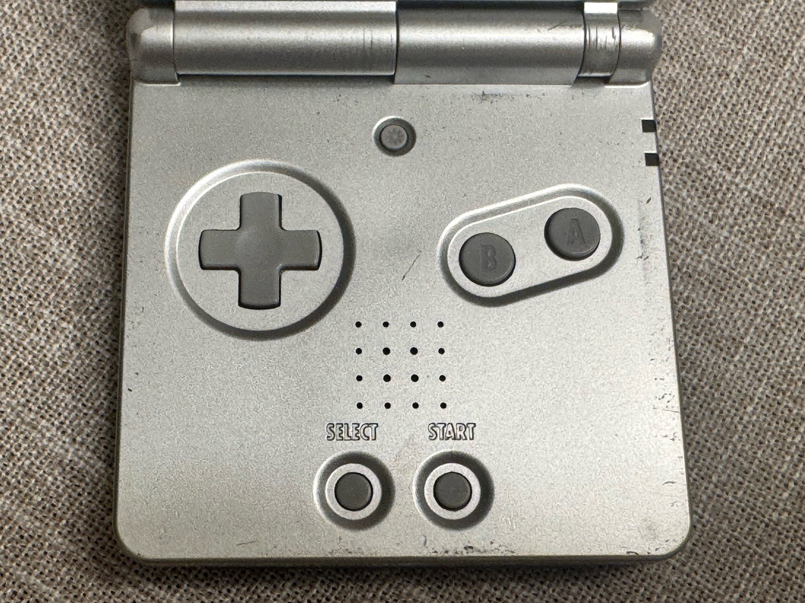 Game Boy Advance SP AGS-001 No Charger – With Game MEGAMAN BATTLE NETWORK 3 BLUE