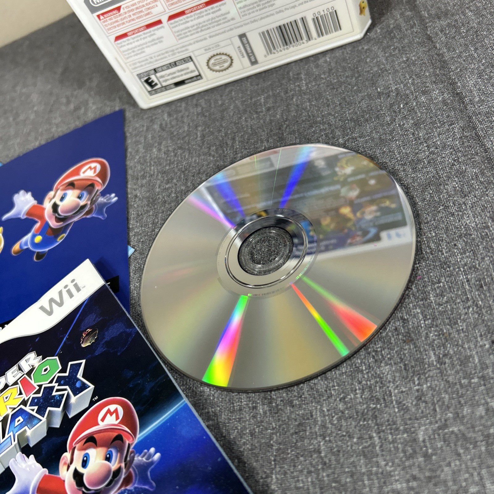 Super Mario Galaxy (Nintendo Wii, 2007) CIB Nice Condition Clean