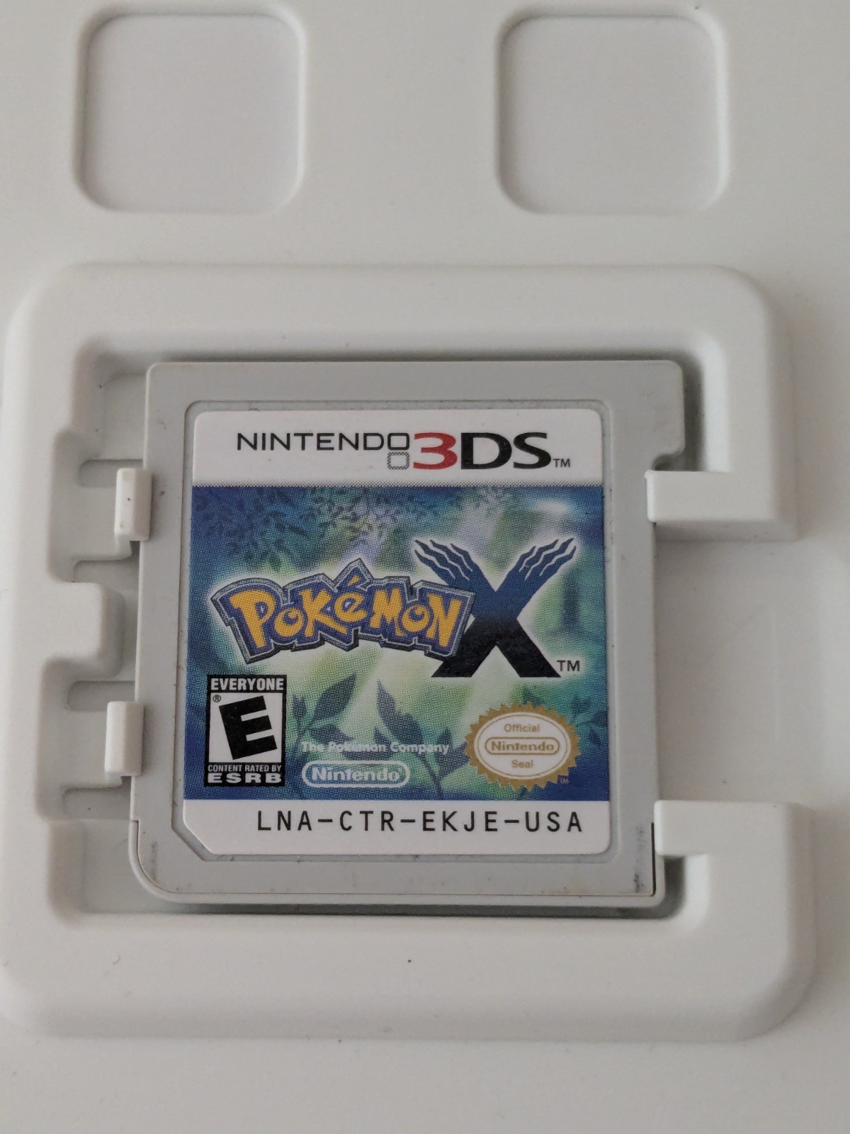 Pokemon X (Nintendo 3DS), Authentic, CIB, Complete, Tested Small Dent On Back