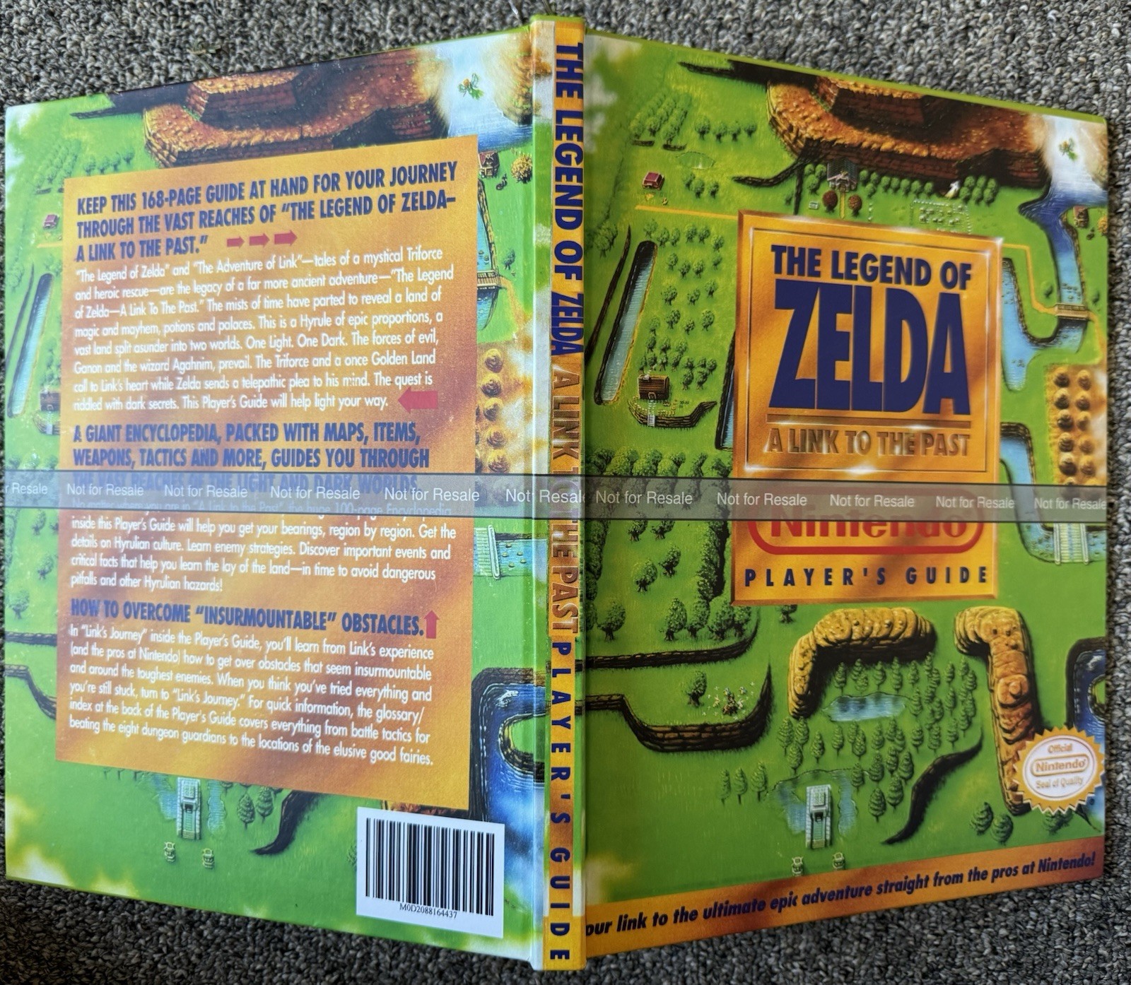 The Legend of Zelda: A Link to the Past Strategy Guide HardcoverCopy MatteFinish