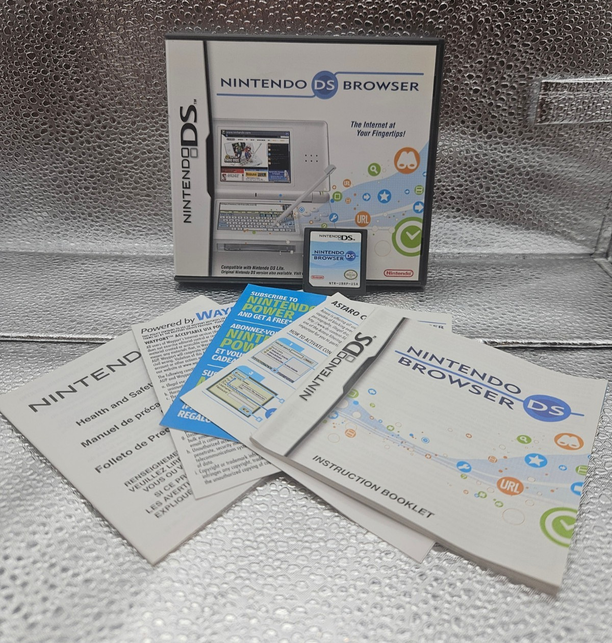 Nintendo DS Browser (Nintendo DS, 2007) – Authentic – Complete