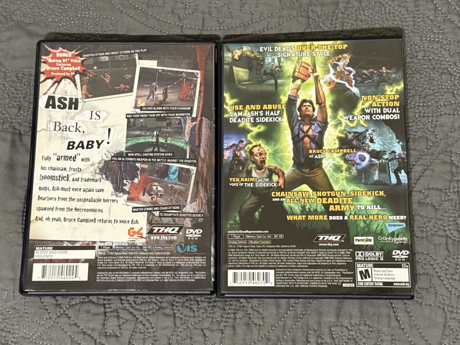 Evil Dead: Regeneration PS2 (Sony PlayStation 2) CIB Complete Rare