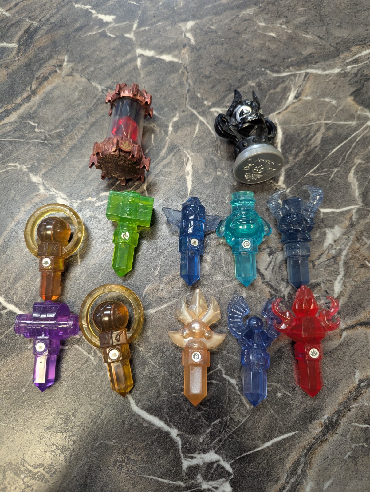 Activision Skylanders Trap Team Crystal Lot of 10 Traps Plus Extras