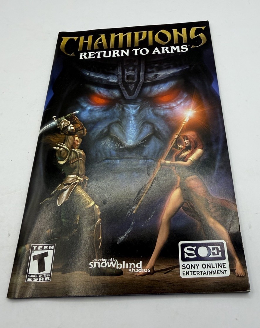 Champions of Norrath: Return to Arms – Sony PlayStation 2 Free Shipping