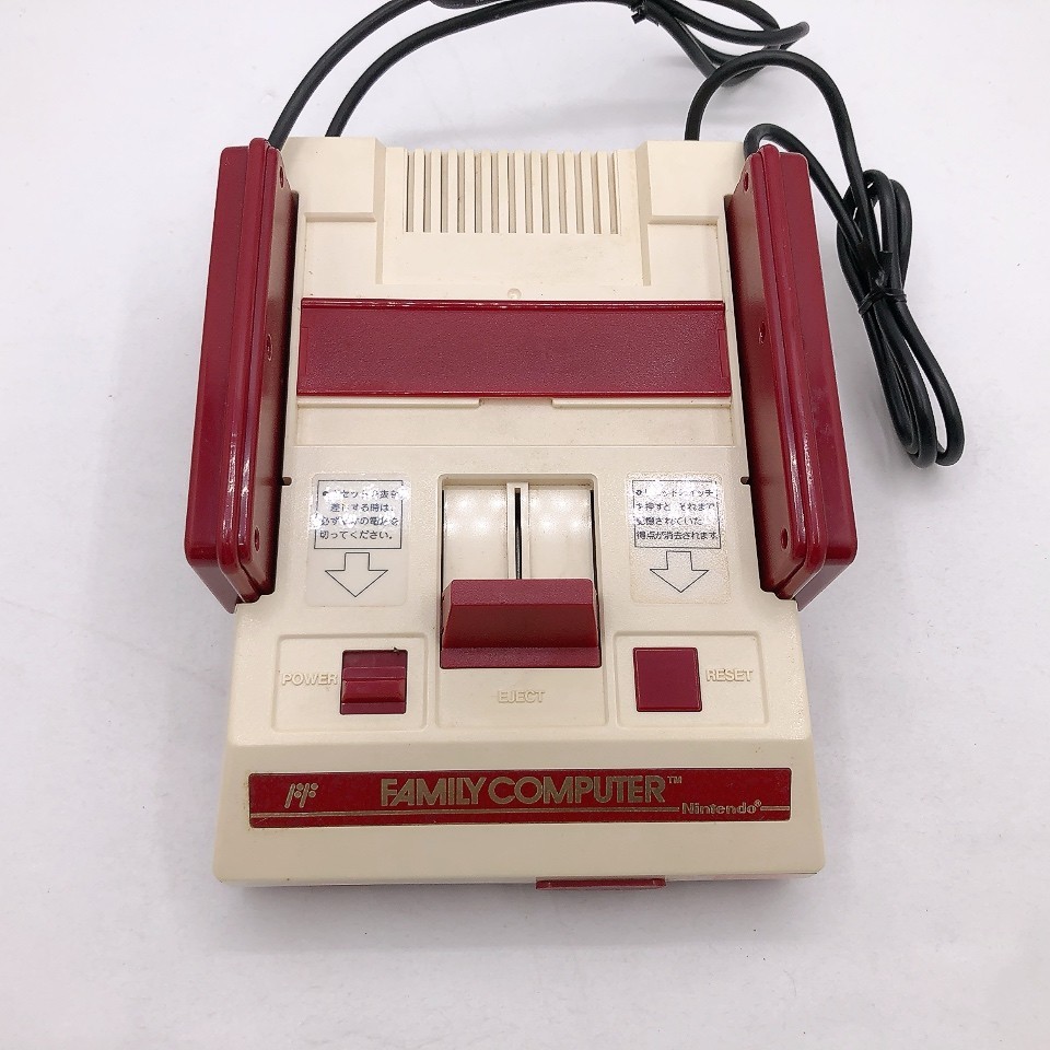 Nintendo Famicom Console NES HVC-001 Box 10 Games Bundle Japan Tested