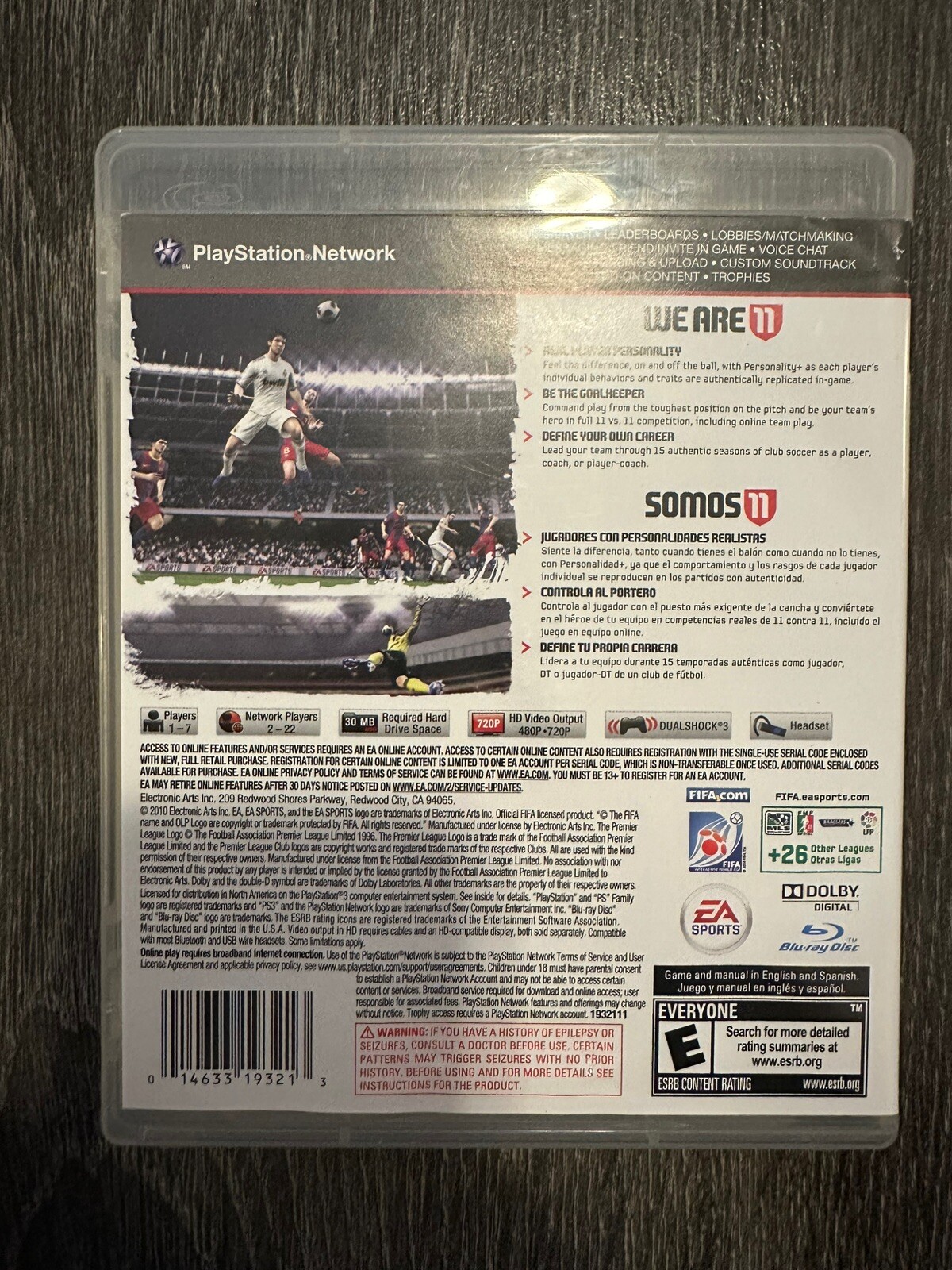FIFA Soccer 11 (Sony PlayStation 3, 2010)